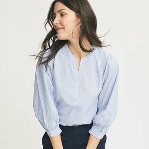 NWOT J. McLaughlin Megyn Blouse in Swiss Dot